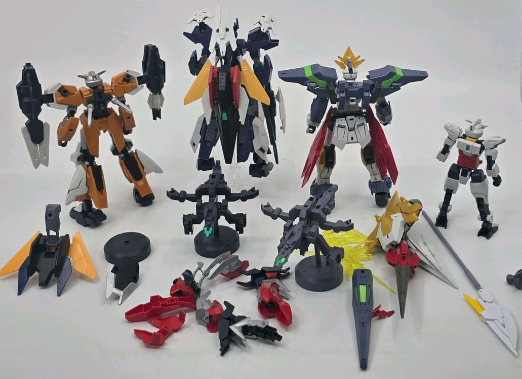 HG 빌드스트라이크 코어건담 정크 가조립 일괄--1