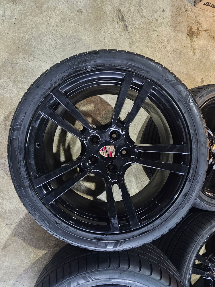 포르쉐 카이엔 958 터보 순정 21인치 순정휠타이어--3