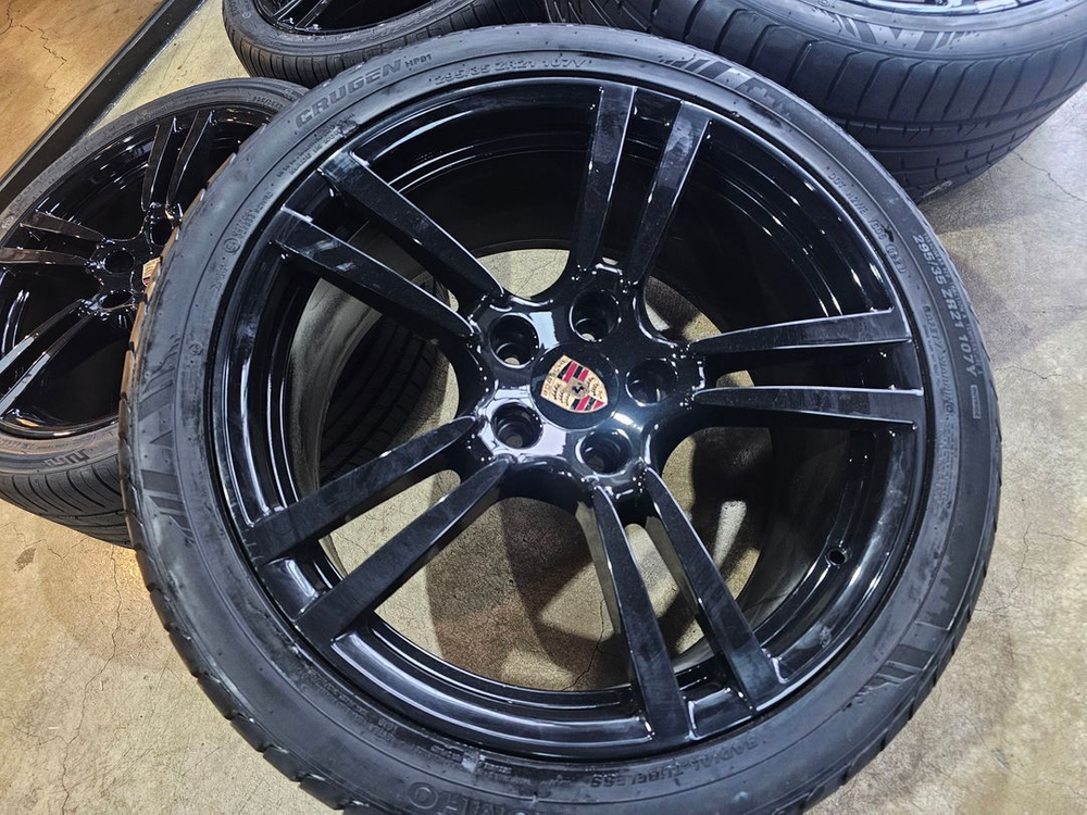 포르쉐 카이엔 958 터보 순정 21인치 순정휠타이어--5