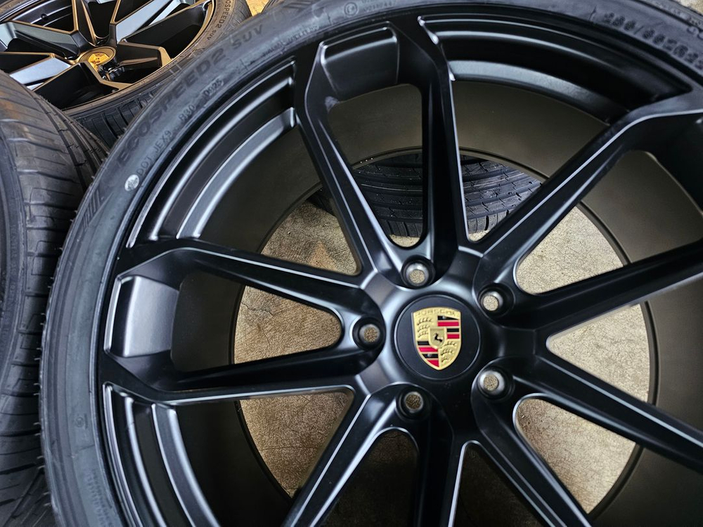 포르쉐 카이엔 958 터보 신형 스타일 22인치 신품휠타이어--4
