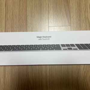 (미개봉) 애플 매직 키보드 Touch ID 블랙 (스페이스 그래이)