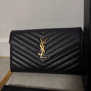 입생로랑 엔벨로프 체인숄더백 (진품인증제품)