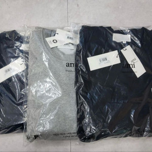 아미 맨투맨 남녀공용 QR코드 초특가