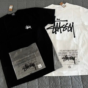 스투시 STUSSY 베이직반팔 티셔츠 남녀공용!