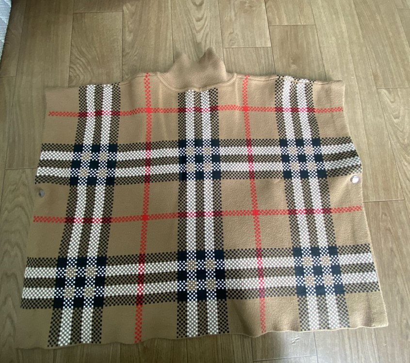 버버리 키즈 케이프 판쵸 M--6