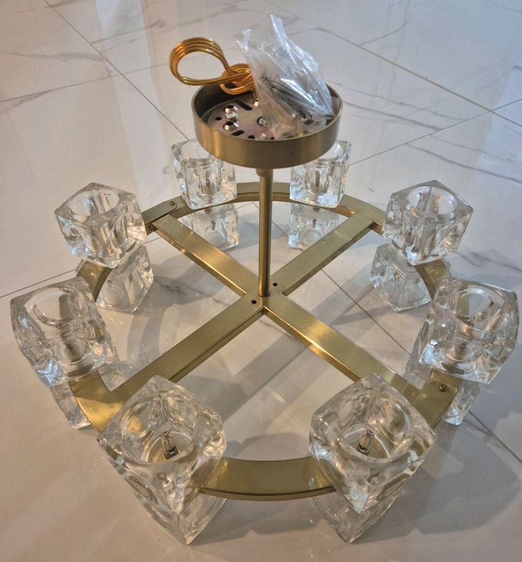 인테리어 샹들리에 조명 16등 팝니다. 이미지