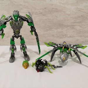 레고 71300 + 71305 바이오니클 정글의 크리쳐 욱사르, 정글의 유나이터 레와