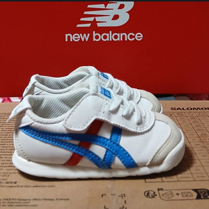 오니츠카타이거 키즈 145운동화 레드블루