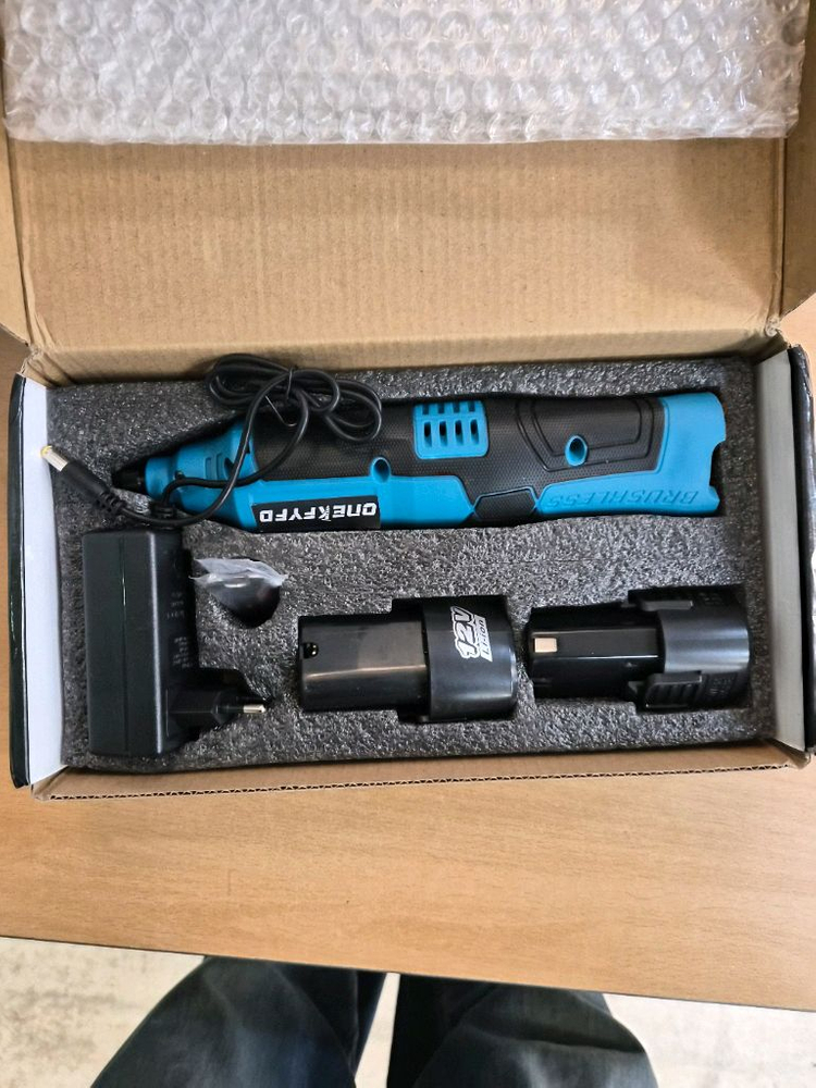 6단 브러시리스 그라인더 전동 드라이버 휴대용 전동 그라인더 목재 연마용 조각기 새상품 이미지