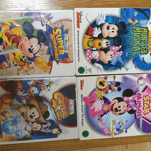 미키마우스 클럽하우스 DVD 4장 일괄