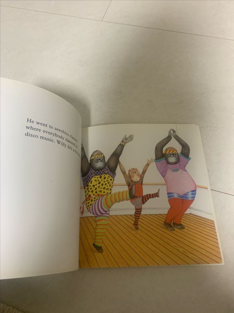 앤서니 브라운 Willy the Wimp 영어 그림책 이미지