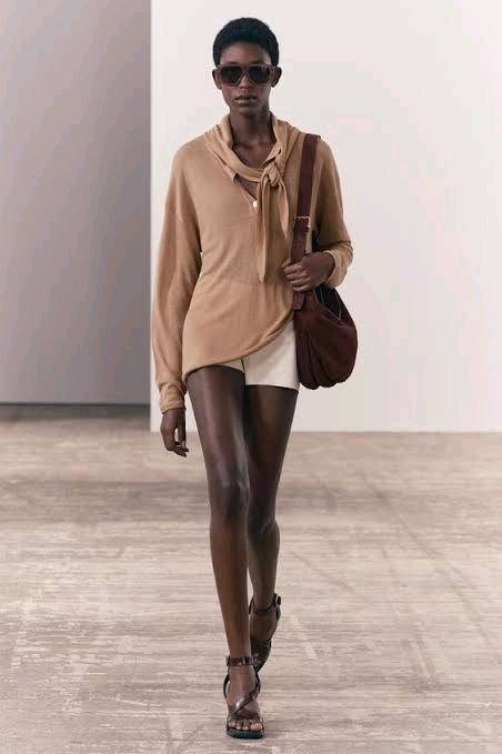 (새제품) zara 자라 스카프니트--0