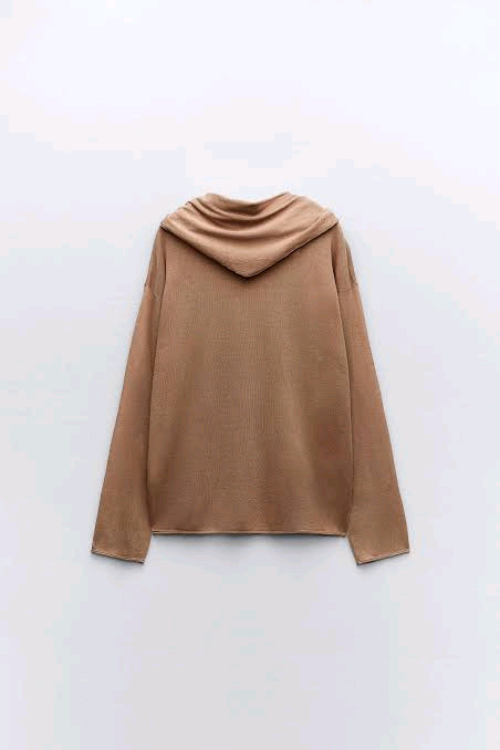 (새제품) zara 자라 스카프니트--4