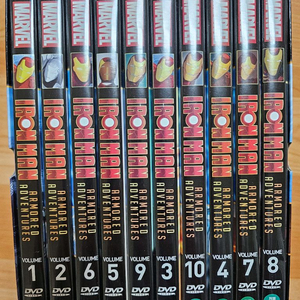 아이언맨, 벤10 dvd