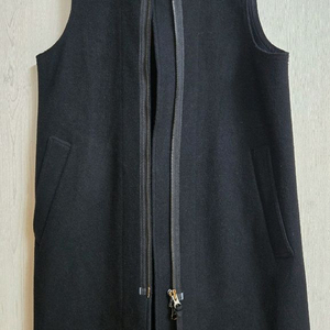 BEAKER 비이커 여성 모직 롱 베스트 코트조끼