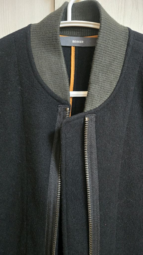 BEAKER 비이커 여성 모직 롱 베스트 코트조끼--3