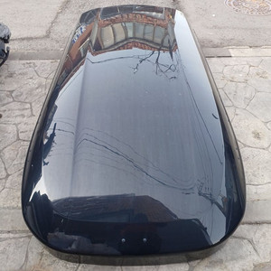 구형 모하비 코토 일체형 루프박스(블랙유광)