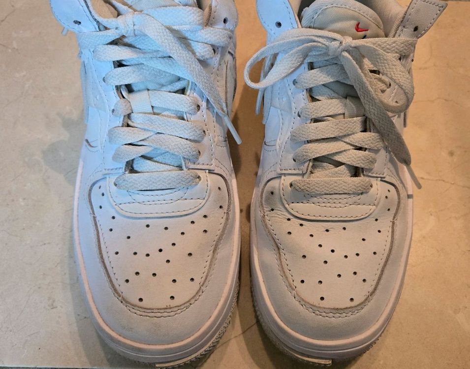 나이키 에어 포스 1 폰탄카 흰노 235--1