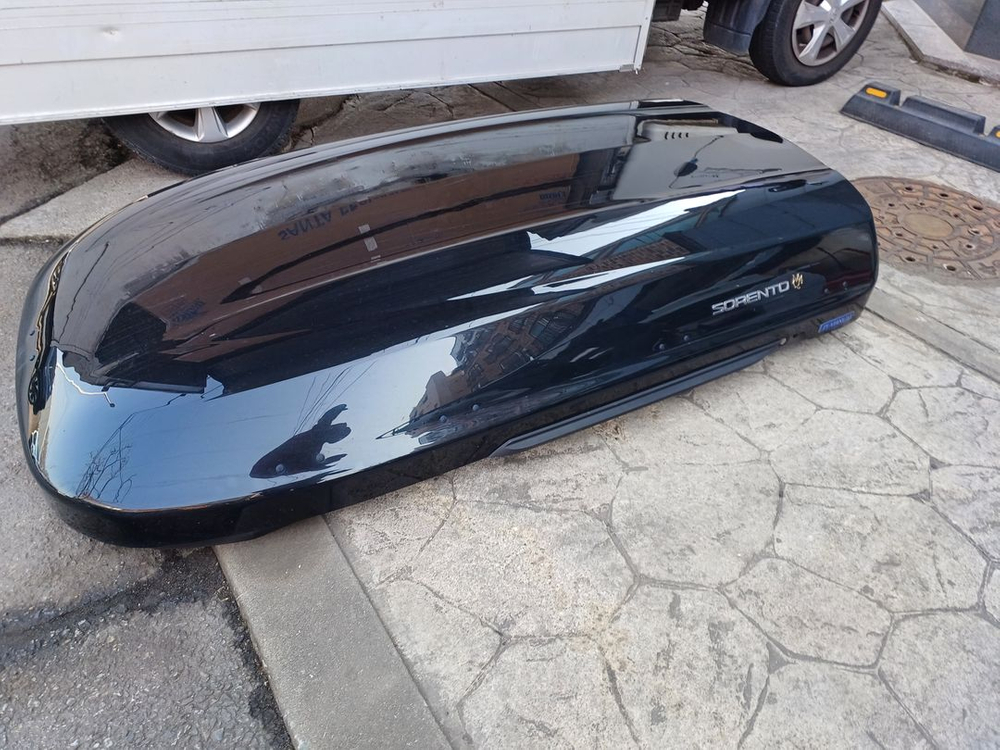 쏘렌토 mq4 코토 일체형 루프박스(블랙유광)--1