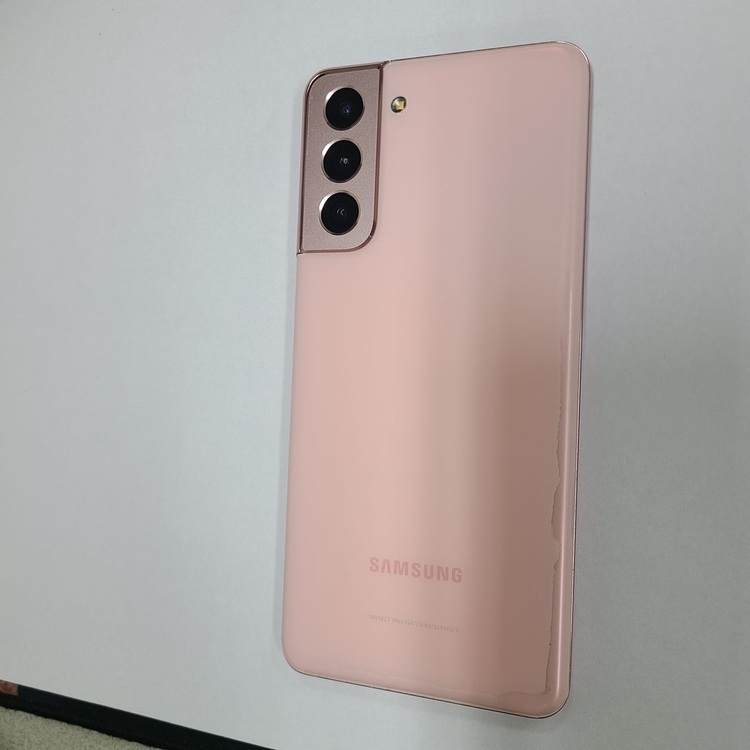 갤럭시 S21 핑크 256G SK 무잔상 중고 044597--0