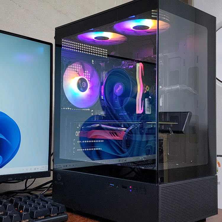 (S급)라이젠7-1700 ,GTX1060*6GB,램16GB 컴퓨터 본체PC--0