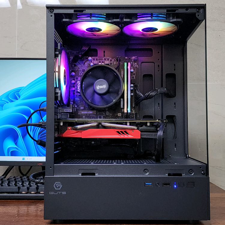 (S급)라이젠7-1700 ,GTX1060*6GB,램16GB 컴퓨터 본체PC--3