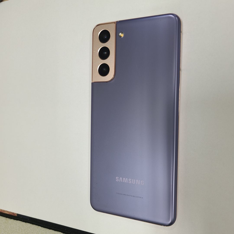 .갤럭시 S21 퍼플 256G KT 무잔상 AA급 044837--0