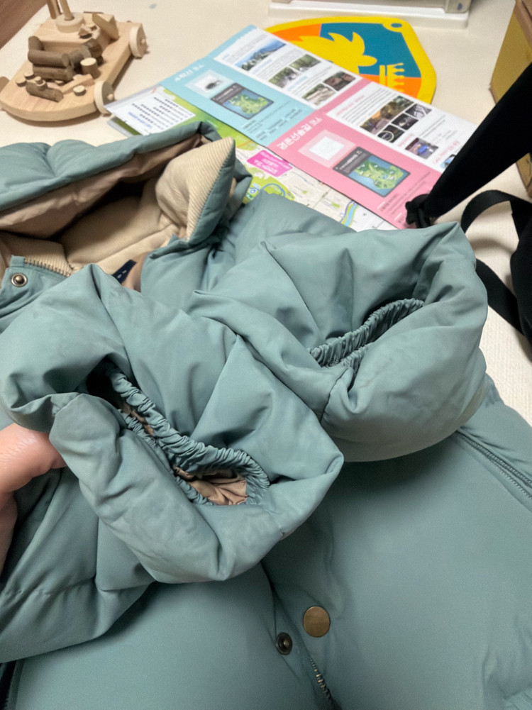 블루독 키즈패딩 120--1