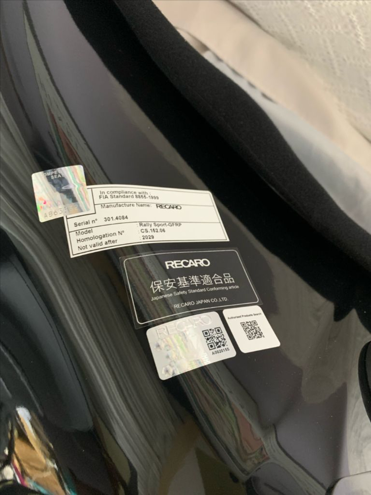 RECARO 레카로 버킷시트 rs-ge--6