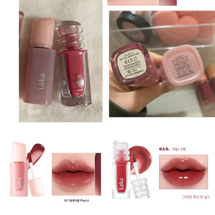 (단종 섀도우) 3ce 드라이부케 + 틴트 덤 (도화살/왕홍메이크업/로즈 레드 mlbb)--3