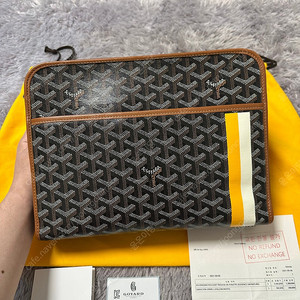 [GM] 고야드 마카쥬 쥬방스 클러치 블랙탄