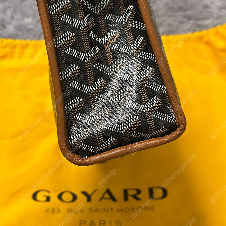 [GM] 고야드 마카쥬 쥬방스 클러치 블랙탄--5