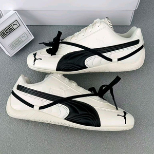 푸마 x 로제 스피드캣 LEA 웜 화이트 블랙 230mm