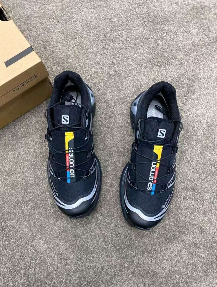 살로몬 XT-6 고어텍스 블랙 실버 240mm--1