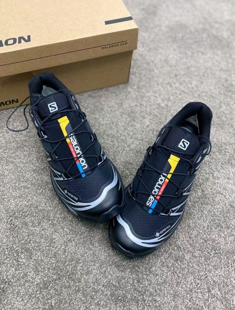 살로몬 XT-6 고어텍스 블랙 실버 240mm--4