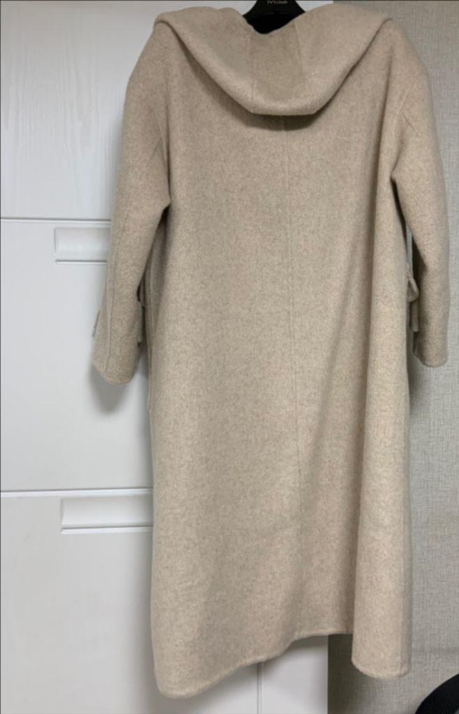 [새상품] 오트밀 핸드메이드 코트 팝니다 이미지