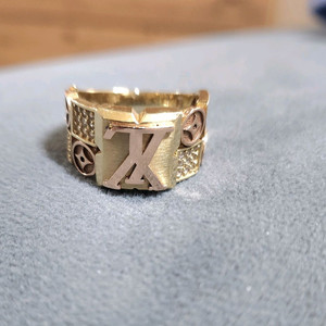 14k 로즈옐로우반지 사이즈19호