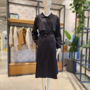 올리브데올리브(OLIVE DES OLIVE) 트렌치형 셔츠원피스 프리사이즈