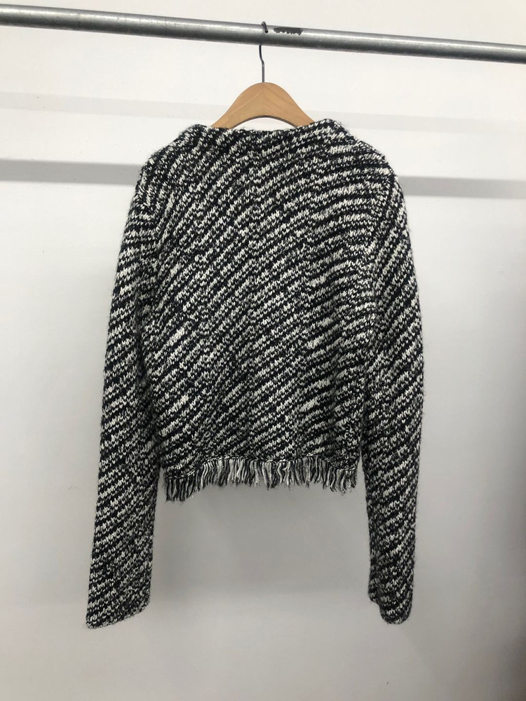 Maje 마쥬 메탈릭 부클 니트 가디건 2사이즈--5