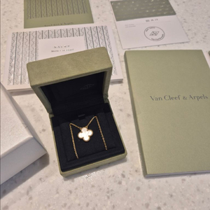 반클리프 아펠 마더오브펄 빈티지 목걸이