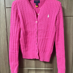 폴로 케이블 가디건