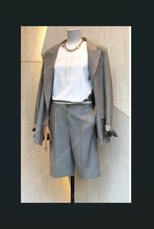 한섬 타임 time 시그니처 쇼츠 팬츠 55 사이즈 이미지