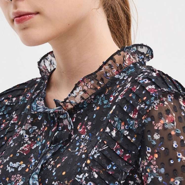 SJSJ 플리츠 블록 원피스 55--1