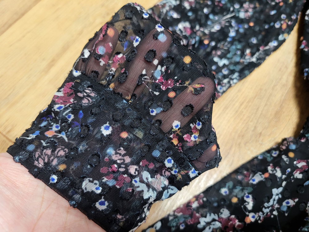 SJSJ 플리츠 블록 원피스 55--6