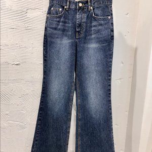 프레쉬라벨 골지워싱 세미부츠컷 데님