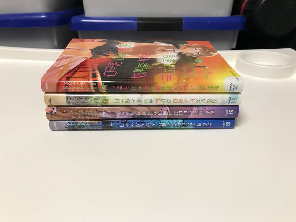 라노벨 라이트 노벨 청춘 돼지 만화책 코믹스 총 4권 올초판 초판--2