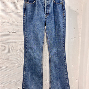 매니모어몽 슬림핏 롱데님팬츠