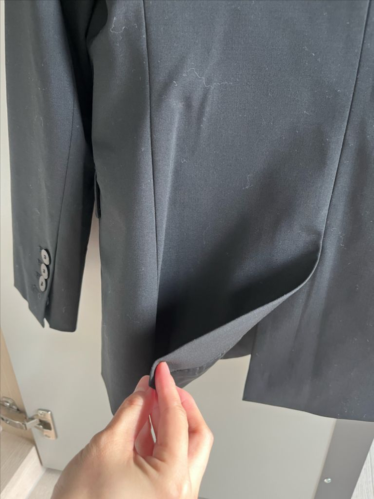 띠어리 기본핏 자켓(블랙)(0)--2