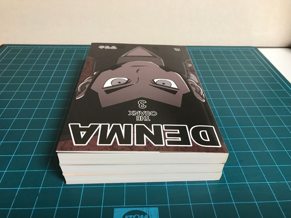 네이버 웹툰 덴마 DENMA 만화책 코믹스 1~3권 절판 박스 세트--7