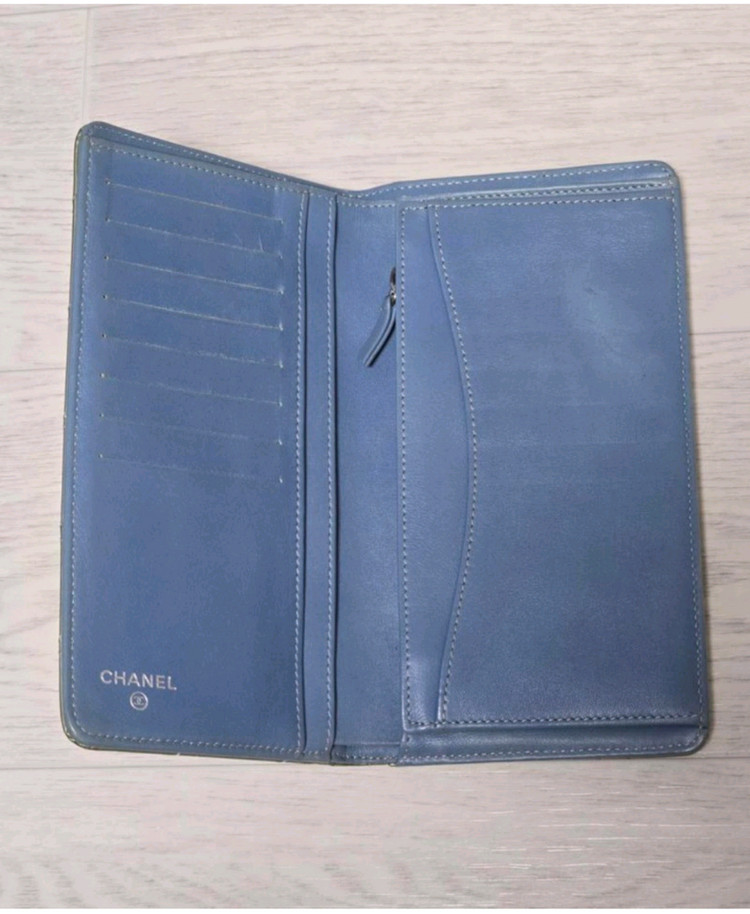 정품 샤넬 페이던트 장지갑 17번대--6